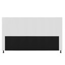 Ver imagem 3 de Cabeceira Cama Box King 195cm Corino Branco