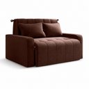 Ver imagem 3 de Sofá Cama Amora New 2 Lugares Marrom