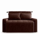 Ver imagem 2 de Sofá Cama Amora New 2 Lugares Marrom