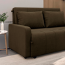 Sofá Cama Amora New 2 Lugares Marrom - 3