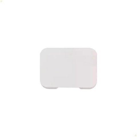 Balizador Luminária Sobrepor Parede Led 2w Horizontal Bivolt Branco