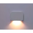 Ver imagem 3 de Balizador Luminária Sobrepor Parede Led 2w Horizontal Bivolt Branco