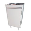 Ver imagem 1 de Gabinete para Lavanderia 44cm com Tanque 30 Litros de Inox