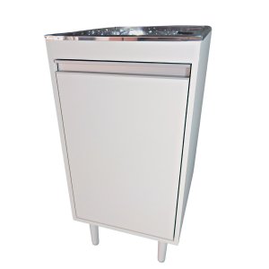 Gabinete para Lavanderia 44cm com Tanque 30 Litros de Inox