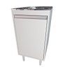 Gabinete para Lavanderia 44cm com Tanque 30 Litros de Inox - 1