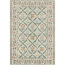 Ver imagem 1 de Tapete Egipcio Oushak A003 Verde/bege 2,00x2,50 Abdalla