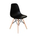Ver imagem 2 de Mesa Redonda Eiffel para Sala 80cm e 3 Cadeiras Charles Eames