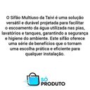 Ver imagem 3 de Sifão Sanfonado Duplo 80cm Lavatório/Pia/Tanque Branco
