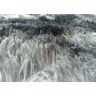 Tapete Sala Quarto Felpudo Peludo Cinza Mesc Claro 1,00 x 1,50 M - 3