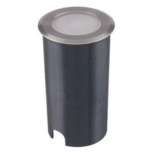 Embutido Solo Slim AL LED 1W Para Jardins Escada Deck 3.000K