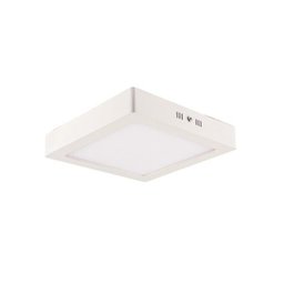 Painel Led de Sobrepor Quadrado 22x22cm 18W 4100K Branco - Blumenau 80804104 - 2