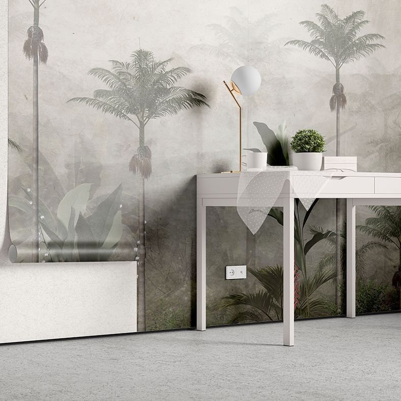 Papel de Parede - Palmeiras e Sombras - 3