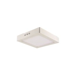 Plafon LED Sobrepor 12W Bivolt 6500K Branco Frio Alumínio - 2