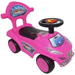 Carrinho Passeio Infantil Criança 4 em 1 Haste Empurrador Capota Quadriciclo Rosa Brinqway BW- - 4 Carrinho Passeio Infantil Criança 4 em 1 Haste Empurrador Capota Quadriciclo Rosa Brinqway BW- - 4