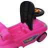 Carrinho Passeio Infantil Criança 4 em 1 Haste Empurrador Capota Quadriciclo Rosa Brinqway BW- - 5