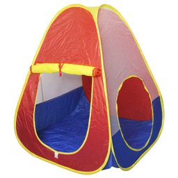 Barraca Infantil Toca Dobrável Menino Menina Cabana Tenda Divertida Colorida Brinqway BW-063 - 1