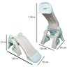 Escorregador Infantil 3 em 1 Plástico Playground Cesta Basque Gol Futebol Importway Brinqway BW- - 2