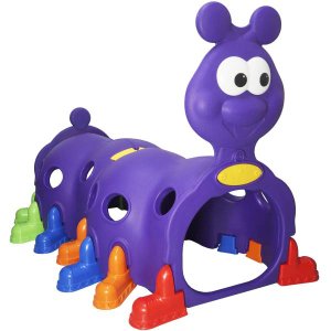 Túnel Infantil Centopeia Brinquedo Playground Para Criança Violeta Roxo Brinqway Importway BW-