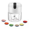 Mini Processador Elétrico com 3 Lâminas de Inox e Recarga USB Triture Alho e outros Alimentos - 2