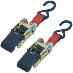 Kit 8 Fita Cinta Catraca Gancho Emborrachada Amarração Carga 4,5 M 680 Kg Multilaser AU520 - 3