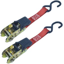 Kit 8 Fita Cinta Catraca Gancho Emborrachada Amarração Carga 4,5 M 680 Kg Multilaser AU520 - 5