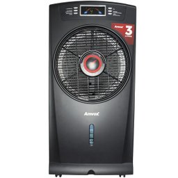 Climatizador Umidificador de Ar Portátil Frio 3 Litros 4 Velocidades 220V Amvox ACL 003-2 Preto - 3