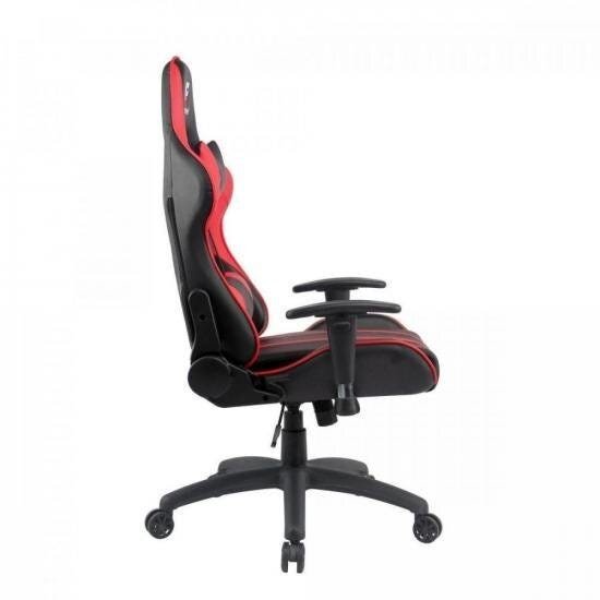 Cadeira Gamer Black Hawk Preta/vermelha Fortrek - 3