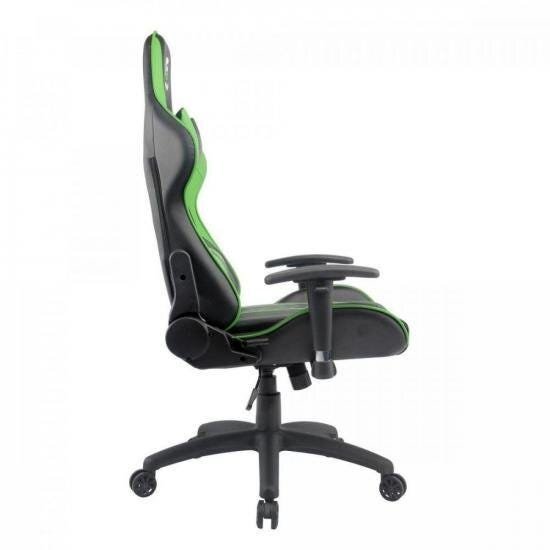 Cadeira Gamer Black Hawk Preta/verde Fortrek - 3