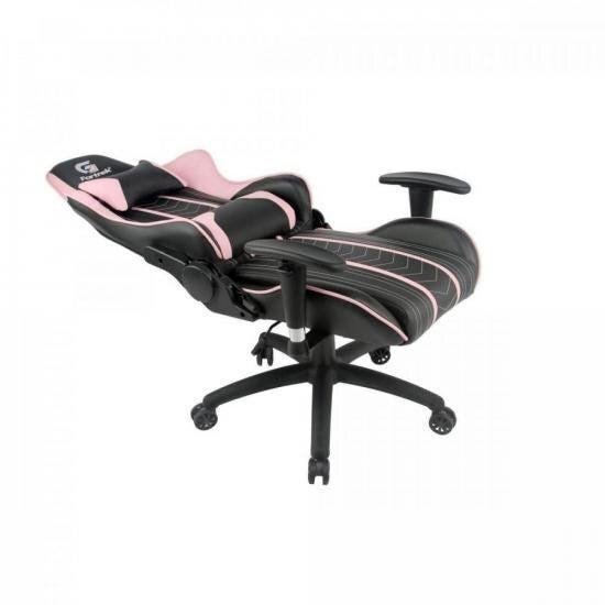 Cadeira Gamer Black Hawk Preta/rosa Fortrek - 5