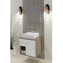 Ver imagem 1 de Conjunto de Banheiro Berton Karina 0,50cm Grigio/br