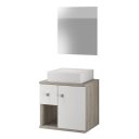 Ver imagem 2 de Conjunto de Banheiro Berton Karina 0,50cm Grigio/br