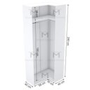 Ver imagem 5 de MÓDULO DE CANTO PARA CLOSET OU LOJA 2,40A M273.B MUNDI MOVEIS