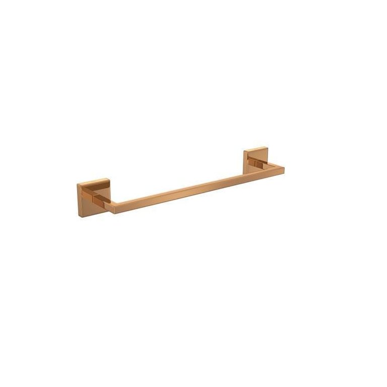 Porta Toalha Clean Barra 30cm Red Gold 2040.GL.030.CLN.RD - Deca