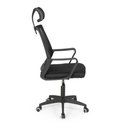 Ver imagem 3 de Kit 4 Cadeiras de Escritório Giratória Executiva Pro com Regulagem de Altura - Preto
