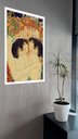 Ver imagem 2 de Quadro Decorativo Gustav Klimt Idades - 70x50cm:moldura Branca