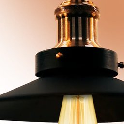 Lustre Pendente Industrial 22cm Vintage Retro Nordic Loft - 4