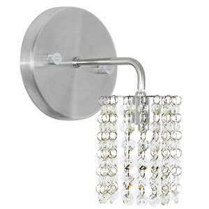 Arandela de Cristal Legitimo Clearcast Redonda