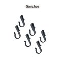 Ver imagem 5 de Carrinho 4 Prateleira Organizador Multiuso Banheiro Higiene Ganchos e Escorredor Cozinha Tempero Man