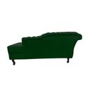Ver mais imagens de Recamier Decorativo Divã Styllus Lado Esquerdo Suede Verde