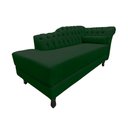 Ver imagem 4 de Recamier Decorativo Divã Styllus Lado Esquerdo Suede Verde