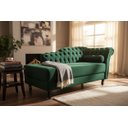 Ver imagem 1 de Recamier Decorativo Divã Styllus Lado Esquerdo Suede Verde