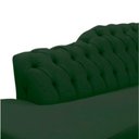 Ver imagem 5 de Recamier Decorativo Divã Styllus Lado Esquerdo Suede Verde