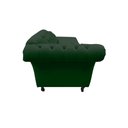 Ver imagem 7 de Recamier Decorativo Divã Styllus Lado Esquerdo Suede Verde
