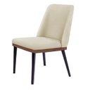 Ver imagem 1 de Cadeira de Jantar Londres Suede Bege - Dominic Decor