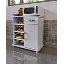 Ver imagem 1 de Balcão Fruteira com Rodízios: Versatilidade Multiuso para Sua Cozinha