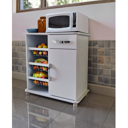 Balcão Fruteira com Rodízios: Versatilidade Multiuso para Sua Cozinha - 1