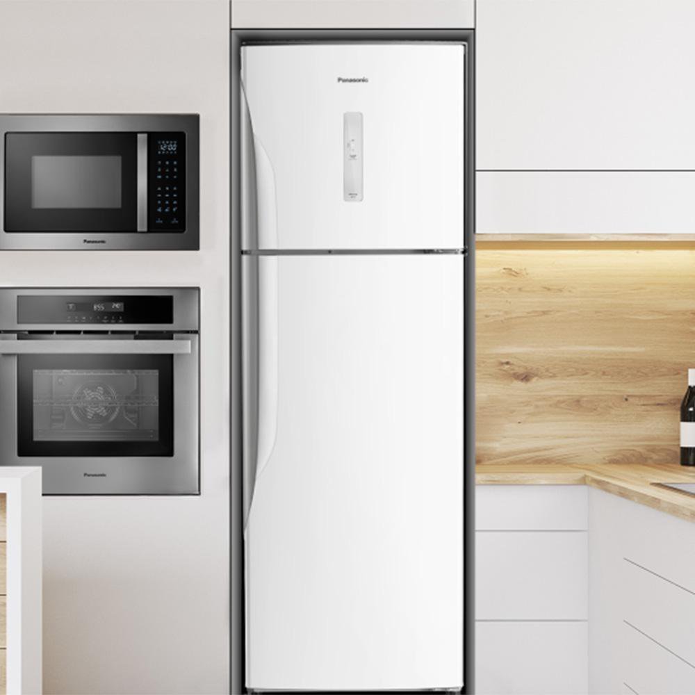Geladeira Panasonic Frost Free Duplex BT41 387 Litros Branca ...