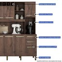 Ver imagem 6 de Armário de Cozinha 11 Portas 2 Gavetas Petra Valdemóveis