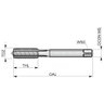 M Macho Manual Canal Reto - Med. 18 X 2,5 Mm - Din 352 - E102 - 2