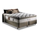 Ver imagem 1 de Cama box Herval imperatore eco bamboo Queen de 198cmx158cm:Marrom